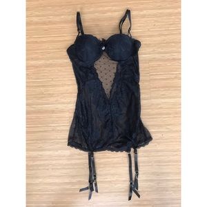Adore me black lingerie